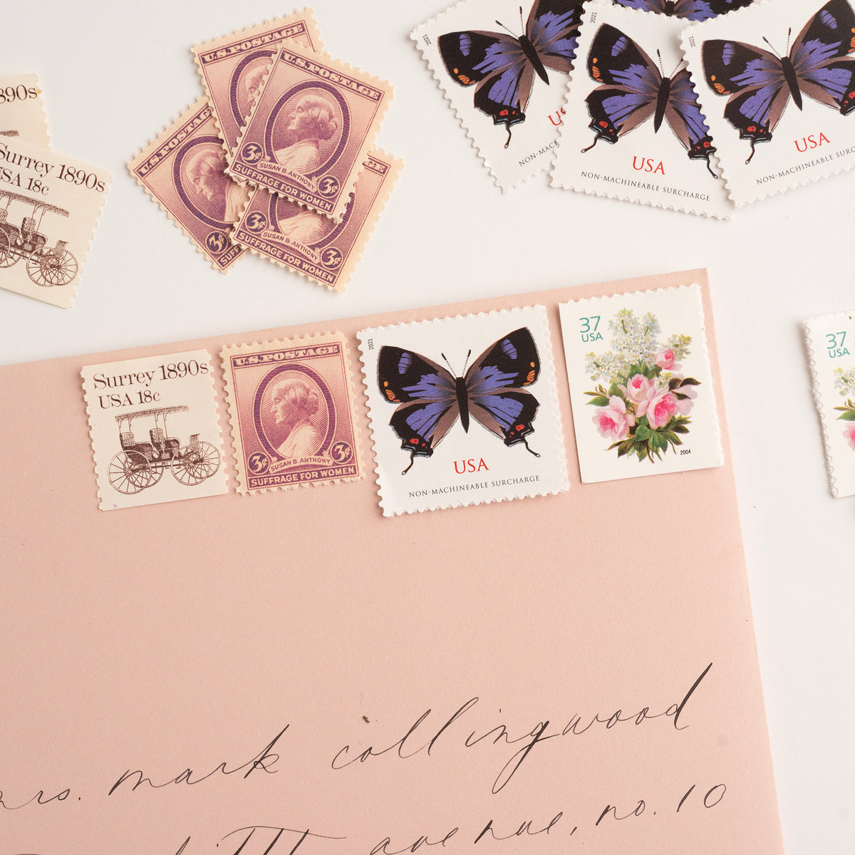 Bridgerton Garden Postage Set // Set of 5 // $1.85 in postage ...