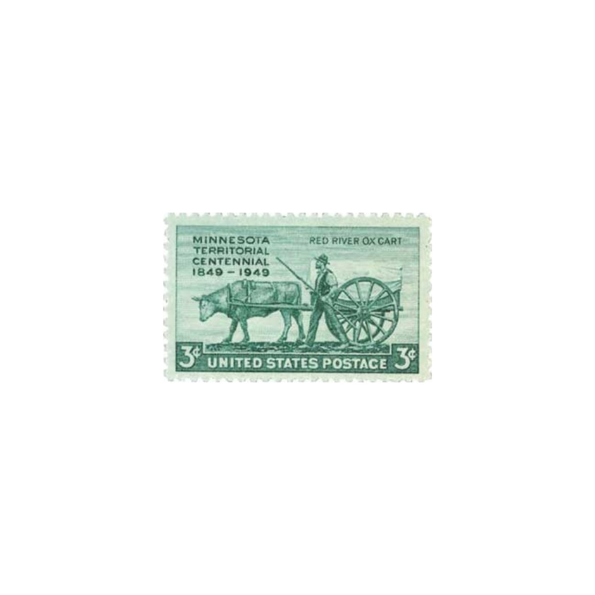 10 Minnesota Territory Postage Stamps // UNUSED // 3 Cent – Flourish ...